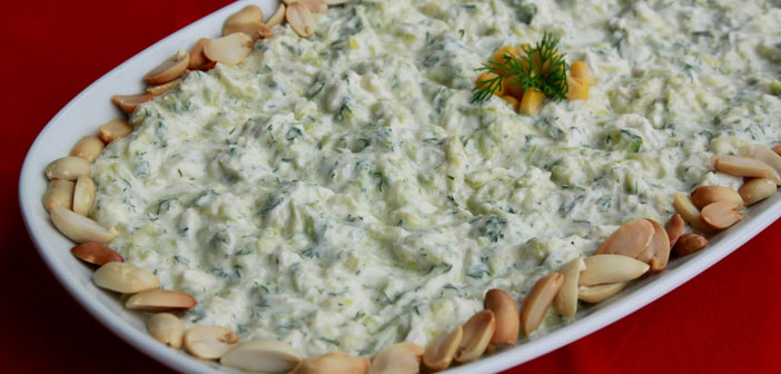 Tavuklu Kabak Salatası