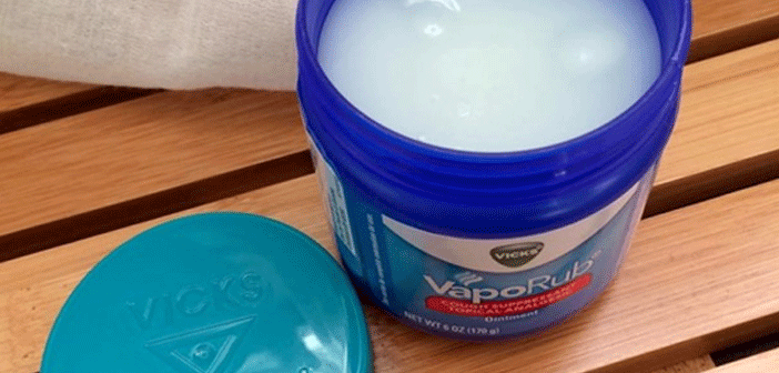 Vicks Kreminin Farklı Kullanım Alanları