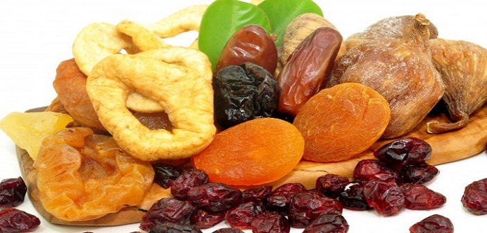 Protein Zengini Kuru Meyveler