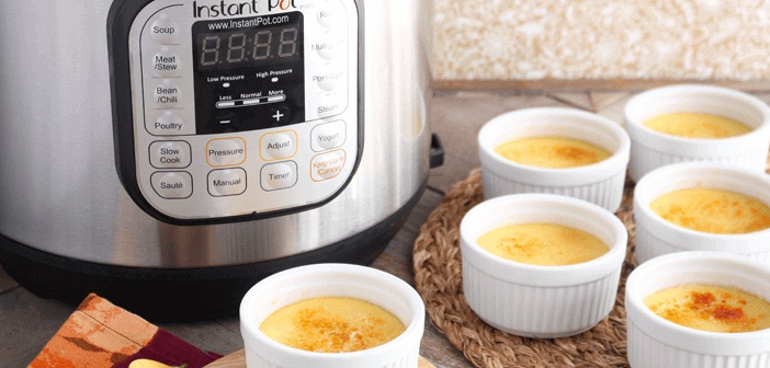 Elektrikli Düdüklü İle Creme Brulee