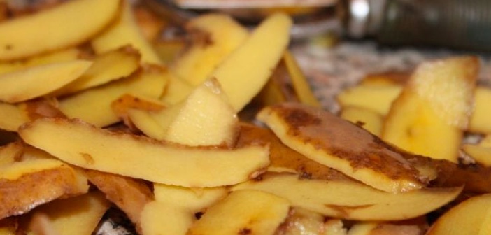 Patates Kabuklarından Lezzetli Atıştırmalık
